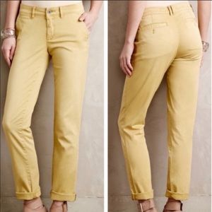 Anthropologie Pilcro hyphen chino pants 26